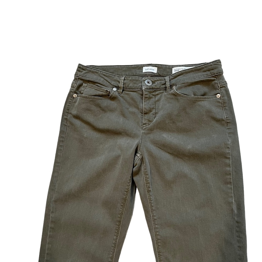J.Jill Jeans Sage Cropped Authentic Fit Raw Hem - Picture 4 of 11